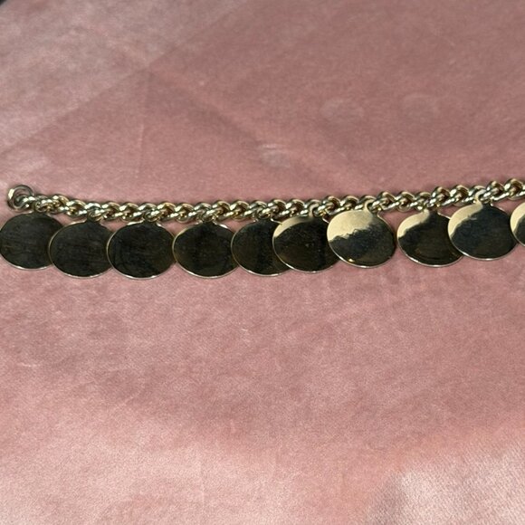 Vintage 1960s Gold Tone Ten Commandments Charm Bracelet - Picture 7 of 14